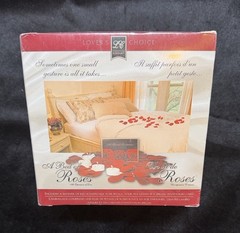 A Bed Of Roses-Includes Red Scented Silk Rose Petals,4 Tea Lights, & Invite Card