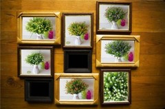 US 4pcs Artificial Flowers Plastic Baby’s Breath Floral Wedding/Home Decorate