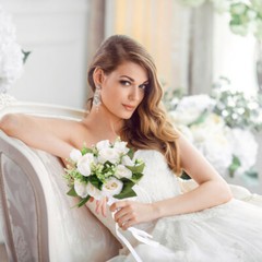 1PC Artificial Bridal Bouquet Decor Bride Bouquet Wedding Bride Flowers Bouquets