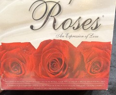 A Bed Of Roses-Includes Red Scented Silk Rose Petals,4 Tea Lights, & Invite Card
