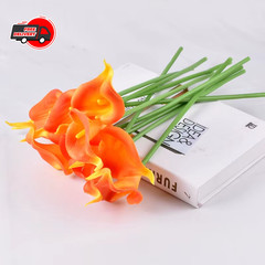 5Pcs Calla Artificial Flowers Calla Lily Fake Flower Bouquet For Wedding Bouquet