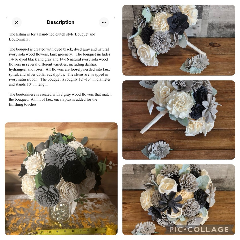 wedding bouquet set