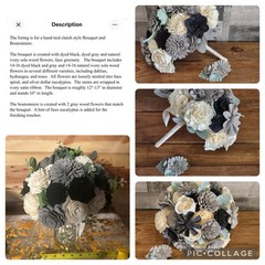 wedding bouquet set