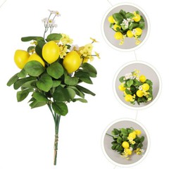 Artificial Lemon Branch Wedding Lemons Wedding Flower Arrangement Lemon Branch