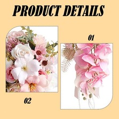 Bouquet Artificial Flower Handheld Decoration Floral Bridal Bouquet for