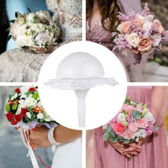 Hemispherical Support Material Wedding Flower Bouquet Holder Bride Hand