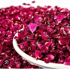 Organic Dry Red Rose Petal Leaves Gulab Patti For Wedding, Tea, Sweets & Decor
