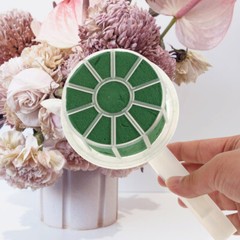 2pcs floral handle Bride Flower Bouquet Holder Wedding Bridal Bouquet
