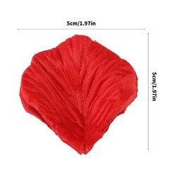 1000pcs Artificial Rose Petals Silk Flower Petal Wedding Aisle Birthday Setting