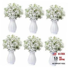 100PC Baby Breath Artificial Flowers – Babies Breath Flowers Artificial Bulk