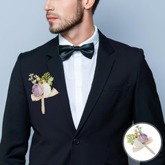 4 Pcs Artificial Corsage Bridesmaids Accessories Flower Boutonniere