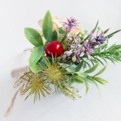 5Pcs Elegant Wedding Corsages for Bride and Grooms Handmade Boutonniere Jewelry