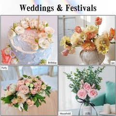 Diamond Floral Pins for Bouquets Corsage Boutonniere Craft Sewing Supplies 2.1