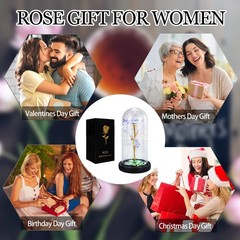 FGSS Eternal-Rose-Flowers-Gift Galaxy-Glass Rose-Flower-Light-Gifts Rainbow