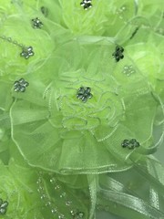 Organza Flower With Rhinestones Weddings Party’s Special Occasion Favors