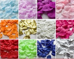 1000 PCS FLOWER ROSE PETALS WEDDING PARTY TABLE DECORATION FLORAL CONFETTI DECOR
