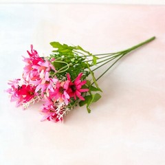 US 4pcs 18 Heads Artificial Daisy Flower Branch Home Wedding Party Decoration