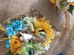 wedding Flowers Bridal Bouquet PKG u can Change colors 12 Bouquet