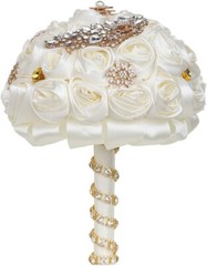 Ramo De Novia Flores Artificiales Decoracion Para Boda Matrimonio Accesorios NEW