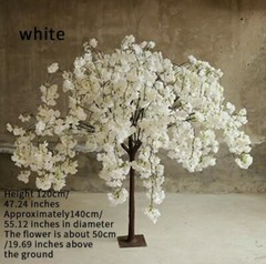 Artificial cherry tree simulation plant fake flower tree decorations