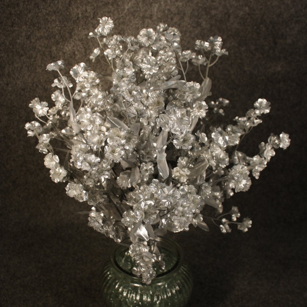 12 Stems Silk Baby’s Breath Gypsophilia Spray Silver or Gold #00100104000