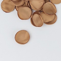 400 GOLD Silk Rose Petals Matte Artificial Flowers Table CONFETTI Party