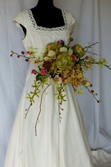 Orchid Garden Faux Wedding Bouquet