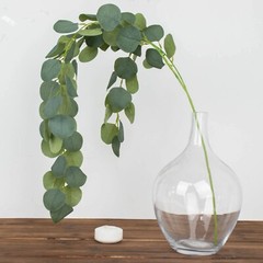 GREEN 3 Realistic 41″ Silk Eucalyptus Hanging Artificial PLANT STEMS Party Event