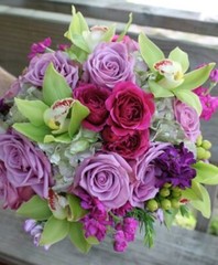 1 Natural wedding bouquet flowers