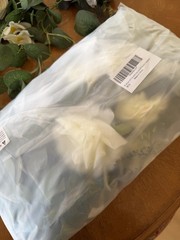 Wedding White Flowers For Arch – 9 Pieces- 6 Pieces Used One Package Not Open