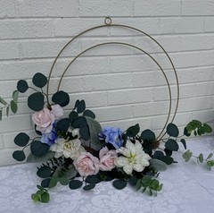 Large Lot Wedding Florals 15 Centerpieces 2 Bouquets Arch Decorations