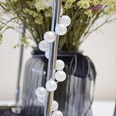 Pearl Strands, 14 Mm Large Pearls Garland Faux Crystal Beads Garland Spool Roll