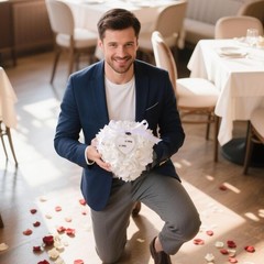 Almohada para anillos de boda, color marfil, con forma de corazón y encaje rosa