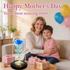 Childom Mothers Day Mom Gifts for Mom,Birthday 4.2″ x 7.8″, Blue Large