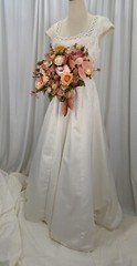 Seaside Gathering Faux Silk Wedding Bouquet