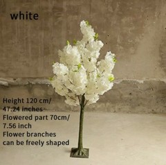 Artificial cherry tree simulation plant fake flower tree decorations