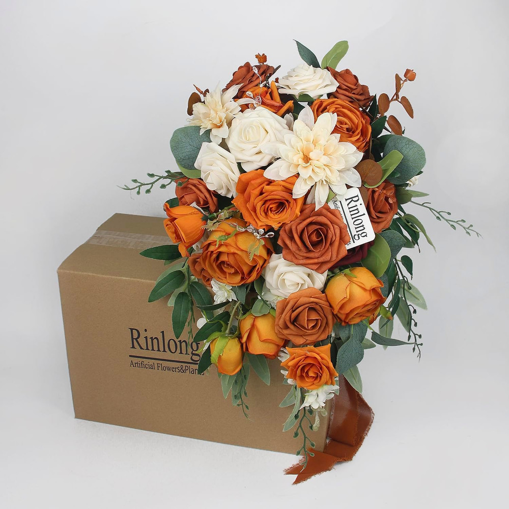 Stunning Cascading Bouquet for Elegant Floral Arrangements