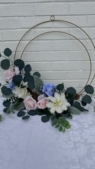 Large Lot Wedding Florals 15 Centerpieces 2 Bouquets Arch Decorations