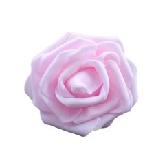 Artificial Fake Flowers Foam 7.5cm Rose Head For Wedding Decorations DIY Wreaths