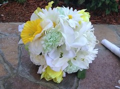 Wedding Flowers Bridal Bouquet Decorations MOH Bridesmaids Sunflowers Reception