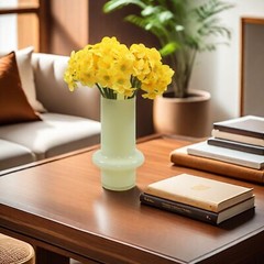 Artificial Flower Daffodil Silk Flowers Bouquet,2 Bundles,Decorative Home and…