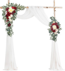 Floral Arch Drapes Kit (3 Pack) for Weddings & Parties – Elegant Decor