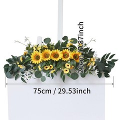 Wedding Arch Flower Artificial Flowers Decoration Welcome Sign