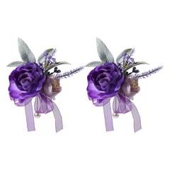 Elegant Faux Floral Arrangements Bride Bridesmaid Ceremony Accessories Optional