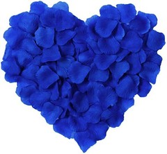 2000 × Silk Rose Petals Romantic Decor Fake Flowers Confetti Wedding Engagement