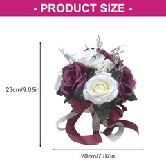 Artificial Flower Wedding Bouquet Bridal Bouquet For Outdoor Indoor Decoration