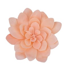 4 pcs 16″ Blush Artificial Daisy Flowers for Wall Backdrop Party Wedding Craft