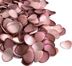 300pcs Rose Petals Satin Flower Petals Wedding Flower Girl Basket Table