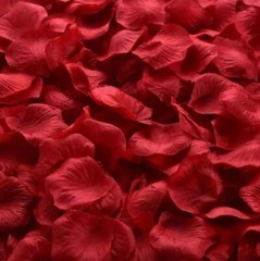 1000pcs Rose Petal Hand Sprinkled Flowers Wedding Room Decoration