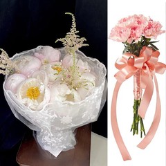 400 PCS Pearl & Diamond Boutonniere Pins – Wedding Corsage Accessories, 2 Inch